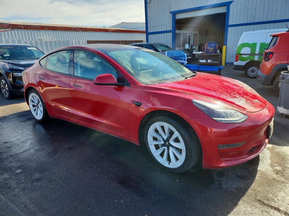 Продаж на аукціоні авто 2022 Tesla Model 3, vin: 5YJ3E1EA3NF286070, номер лоту: 65703736
