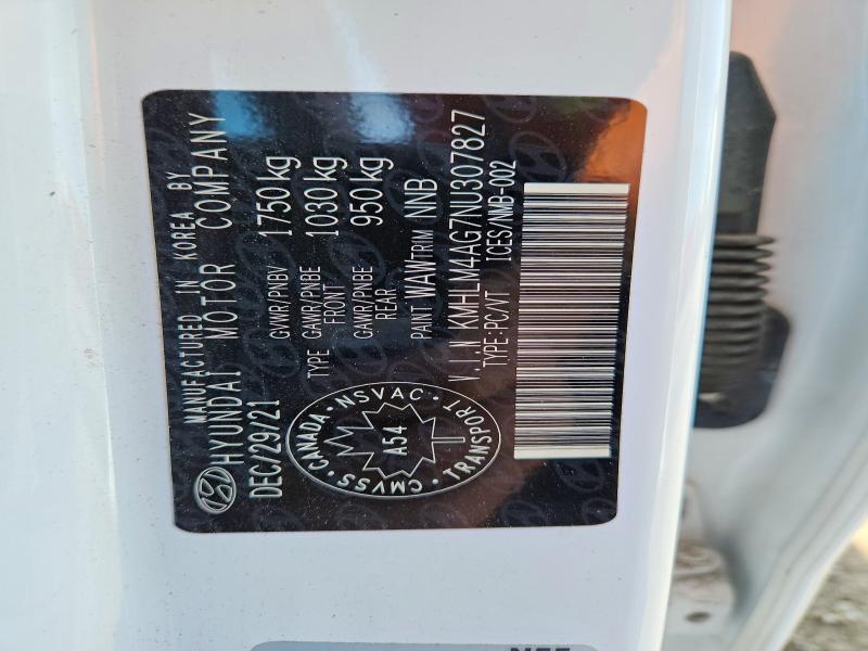 Продаж на аукціоні авто 2022 Hyundai Elantra, vin: KMHLM4AG7NU307827, номер лоту: 66257696