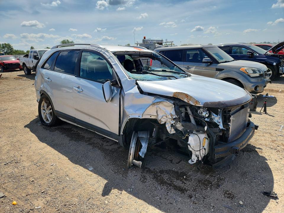 66450316 :رقم المزاد ، 5XYKT4A69EG491504 vin ، 2014 Kia Sorento مزاد بيع