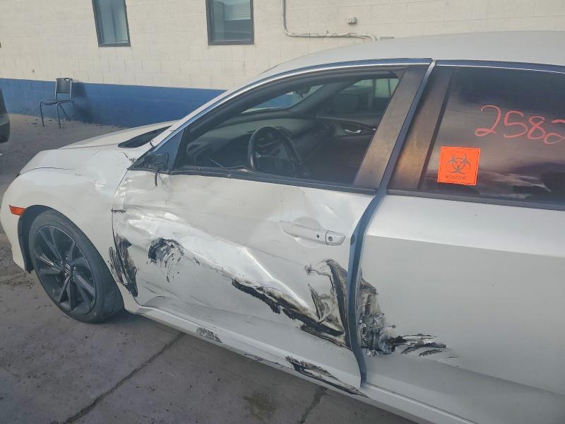 66109796 :رقم المزاد ، 19XFC2F87KE005071 vin ، 2019 Honda Civic مزاد بيع