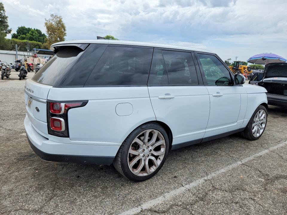2019 Land Rover Range Rover მანქანა იყიდება აუქციონზე, vin: SALGS2SVXKA547036, აუქციონის ნომერი: 66842786
