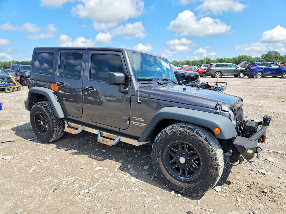 2017 Jeep Wrangler Unlimited მანქანა იყიდება აუქციონზე, vin: 1C4BJWDG8HL553456, აუქციონის ნომერი: 65557086