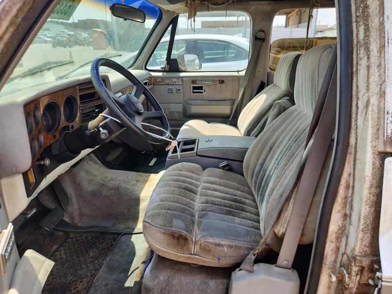 63358846 :رقم المزاد ، 1GKER16K9MF510266 vin ، 1991 Gmc Suburban مزاد بيع