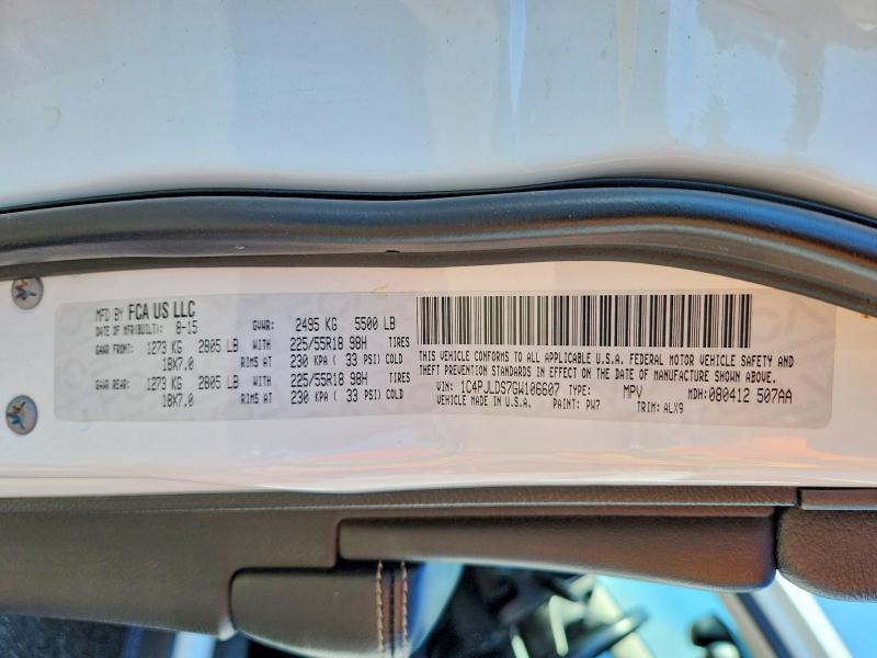 Продаж на аукціоні авто 2016 Jeep Cherokee, vin: 1C4PJLDS7GW106607, номер лоту: 65526546