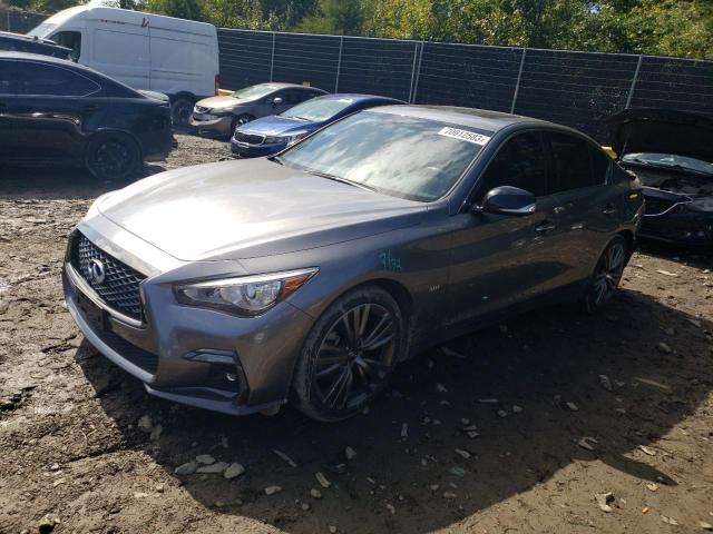 2020 Infiniti Q50 Pure მანქანა იყიდება აუქციონზე, vin: JN1EV7AR9LM256585, აუქციონის ნომერი: 70012583