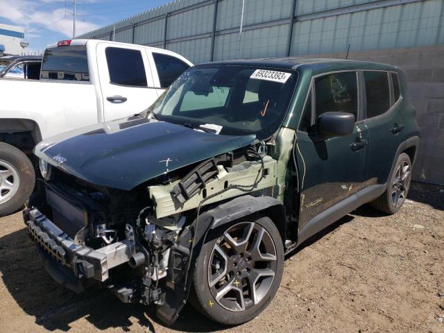 Aukcja sprzedaży 2021 Jeep Renegade Sport, vin: ZACNJCAB6MPM50348, numer aukcji: 69323393