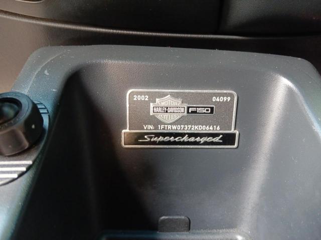 2002 Ford F150 Supercrew Harley Davidson მანქანა იყიდება აუქციონზე, vin: 1FTRW07372KD06416, აუქციონის ნომერი: 69383743