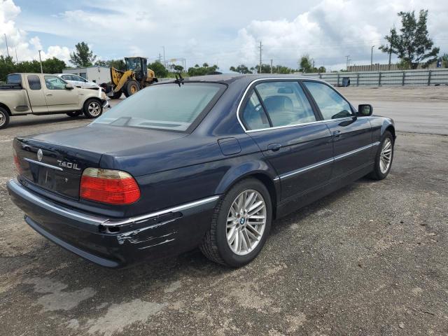 2001 Bmw 740 Il მანქანა იყიდება აუქციონზე, vin: WBAGH83471DP25350, აუქციონის ნომერი: 69688713