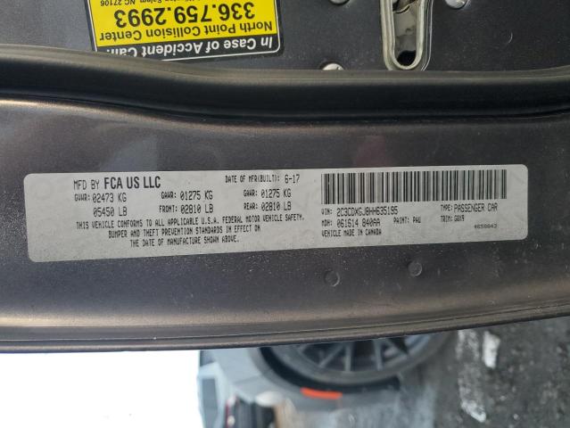 66921933 :رقم المزاد ، 2C3CDXGJ8HH635195 vin ، 2017 Dodge Charger R/t 392 مزاد بيع