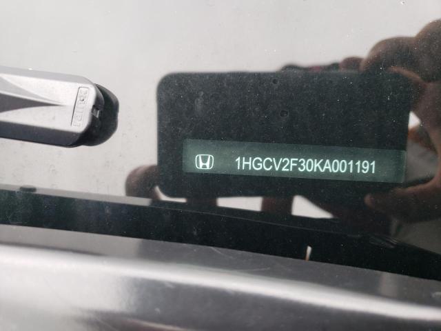 Aukcja sprzedaży 2019 Honda Accord Sport, vin: 1HGCV2F30KA001191, numer aukcji: 69881983