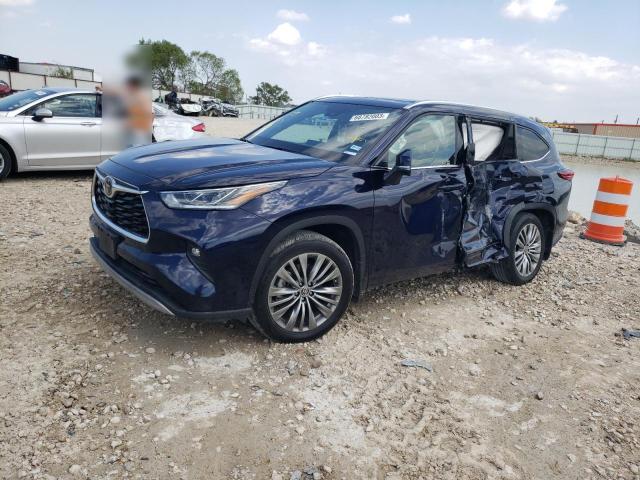 Aukcja sprzedaży 2021 Toyota Highlander Platinum, vin: 5TDFZRBH8MS110417, numer aukcji: 68782003