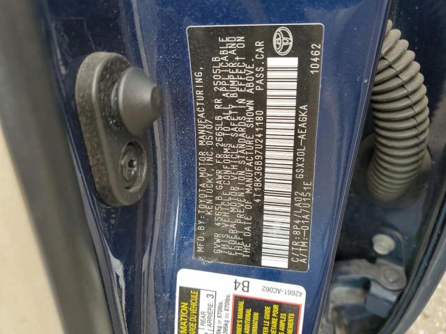 Aukcja sprzedaży 2007 Toyota Avalon Xl, vin: 4T1BK36B97U241180, numer aukcji: 67008283