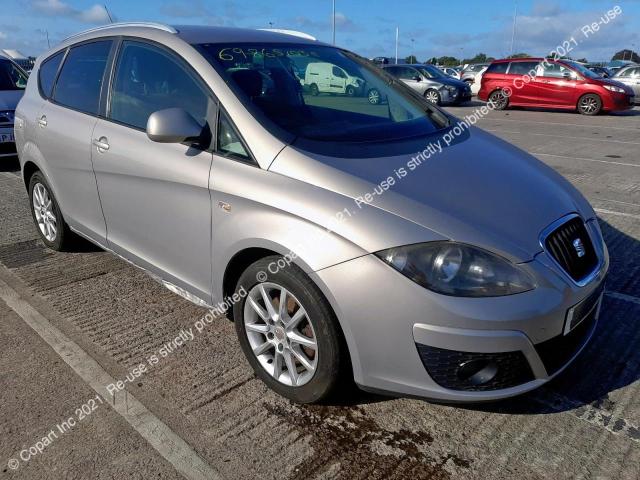 69865103 :رقم المزاد ، VSSZZZ5PZCR036157 vin ، 2012 Seat Altea Xl S مزاد بيع