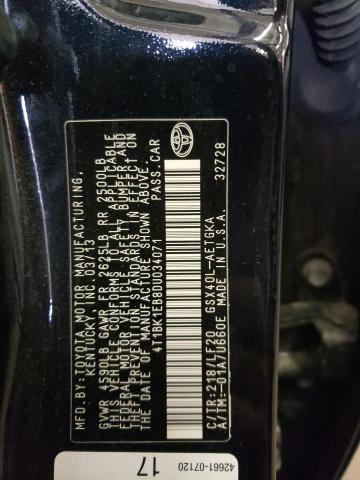 Продаж на аукціоні авто 2013 Toyota Avalon Base, vin: 4T1BK1EB8DU034071, номер лоту: 67336213