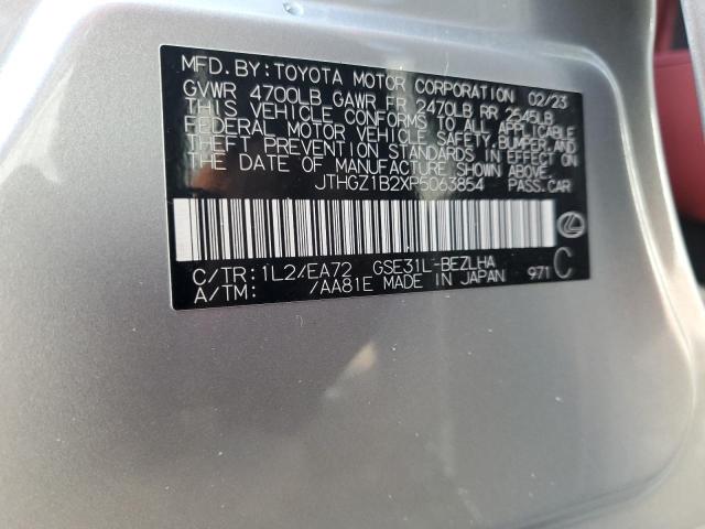 67797063 :رقم المزاد ، JTHGZ1B2XP5063854 vin ، 2023 Lexus Is 350 F Sport Design مزاد بيع