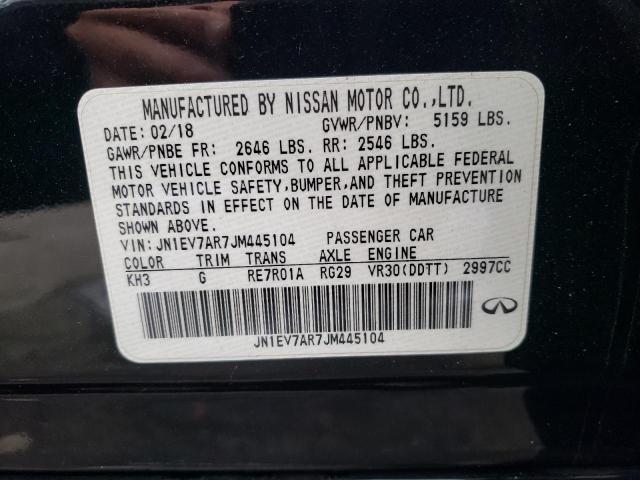 Aukcja sprzedaży 2018 Infiniti Q50 Luxe, vin: JN1EV7AR7JM445104, numer aukcji: 68352053
