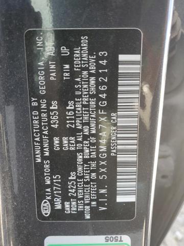 67995863 :رقم المزاد ، 5XXGM4A7XFG462143 vin ، 2015 Kia Optima Lx مزاد بيع