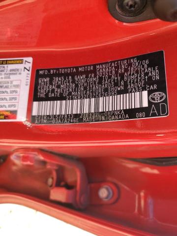 2007 Toyota Matrix მანქანა იყიდება აუქციონზე, vin: 2T1KR32E07C626995, აუქციონის ნომერი: 66896833