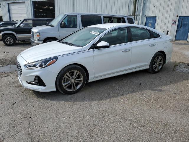 2018 Hyundai Sonata Sport მანქანა იყიდება აუქციონზე, vin: 5NPE34AF4JH673255, აუქციონის ნომერი: 67725303