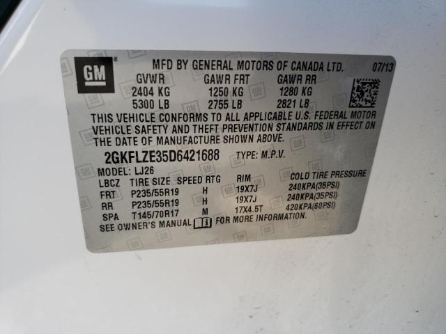 Продажа на аукционе авто 2013 Gmc Terrain Denali, vin: 2GKFLZE35D6421688, номер лота: 69749013