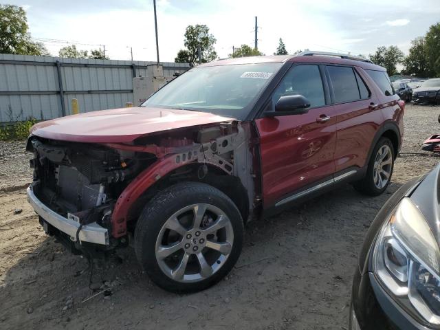 68835063 :رقم المزاد ، 1FM5K8HC1LGB10771 vin ، 2020 Ford Explorer Platinum مزاد بيع