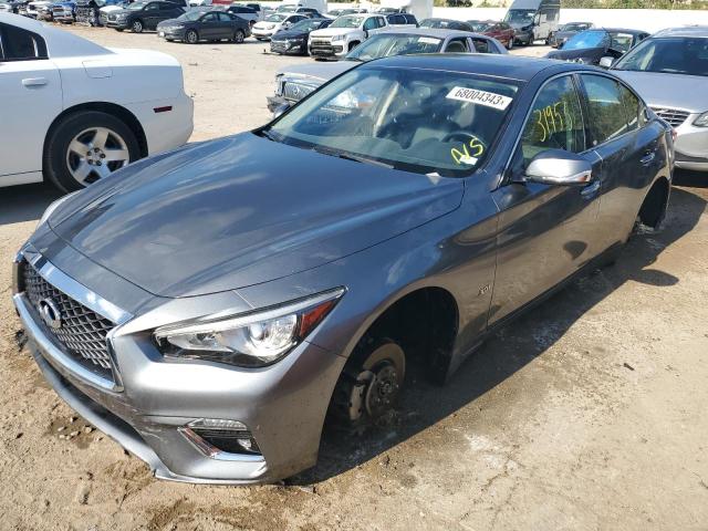 Продажа на аукционе авто 2018 Infiniti Q50 Luxe, vin: JN1EV7ARXJM444707, номер лота: 68004343