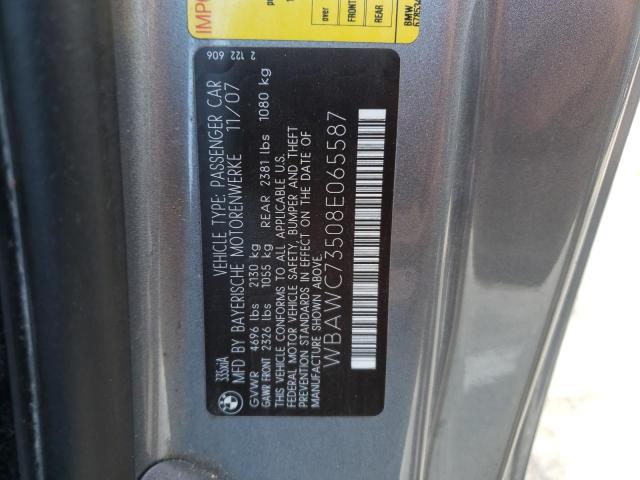 Aukcja sprzedaży 2008 Bmw 335 Xi, vin: WBAWC73508E065587, numer aukcji: 67516053