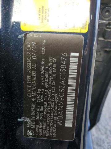 Продаж на аукціоні авто 2010 Bmw 535 Xi, vin: WBANV9C52AC138476, номер лоту: 66027423