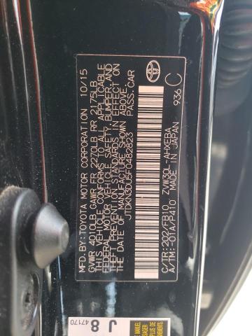 68544173 :رقم المزاد ، JTDKN3DU5F0482823 vin ، 2015 Toyota Prius مزاد بيع