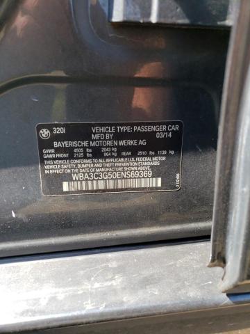 Продажа на аукционе авто 2014 Bmw 320 I Xdrive, vin: WBA3C3G50ENS69369, номер лота: 69164043