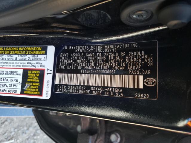 Aukcja sprzedaży 2013 Toyota Avalon Base, vin: 4T1BK1EB0DU030967, numer aukcji: 68287393