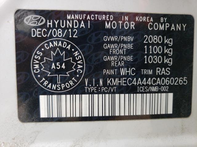 Продаж на аукціоні авто 2012 Hyundai Sonata Hybrid, vin: KMHEC4A44CA060265, номер лоту: 67603183
