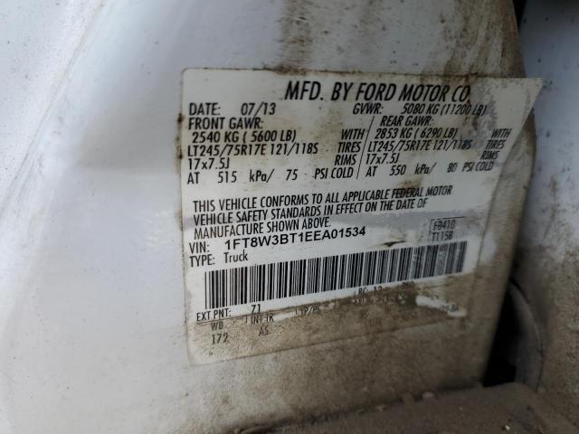 Aukcja sprzedaży 2014 Ford F350 Super Duty, vin: 1FT8W3BT1EEA01534, numer aukcji: 68992123