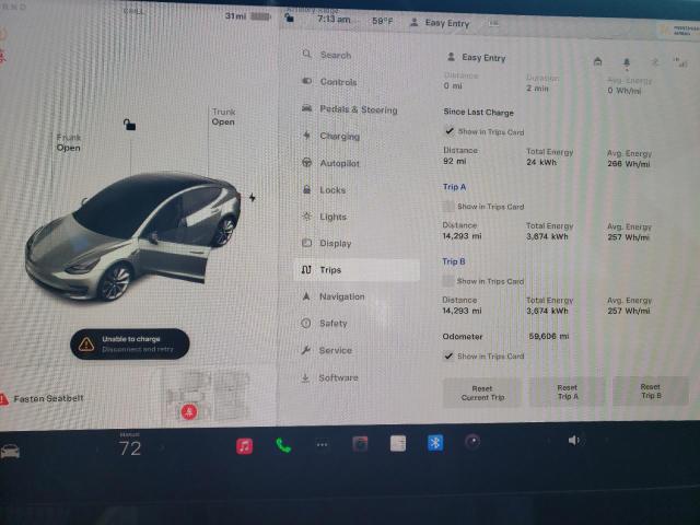Продаж на аукціоні авто 2022 Tesla Model 3, vin: 5YJ3E1EB5NF185136, номер лоту: 67997243