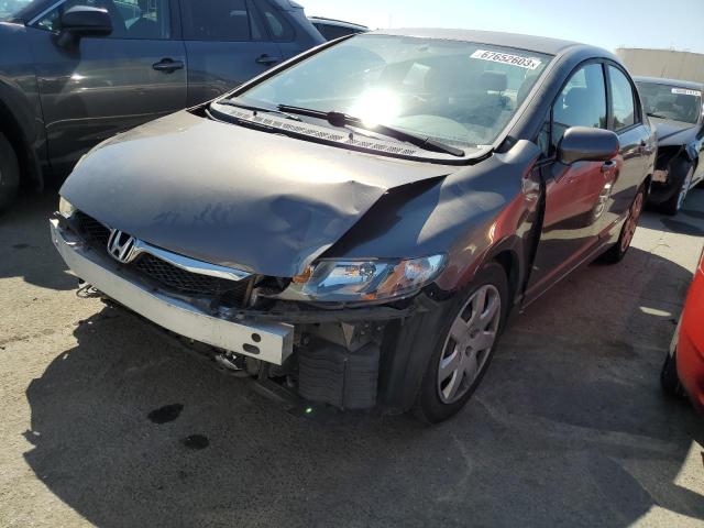 67652603 :رقم المزاد ، 19XFA1F50AE025344 vin ، 2010 Honda Civic Lx مزاد بيع