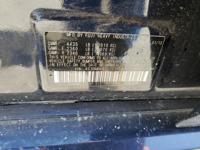 Auction sale of the 2013 Subaru Legacy 2.5i Limited, vin: 4S3BMBK65D3030142, lot number: 68216913