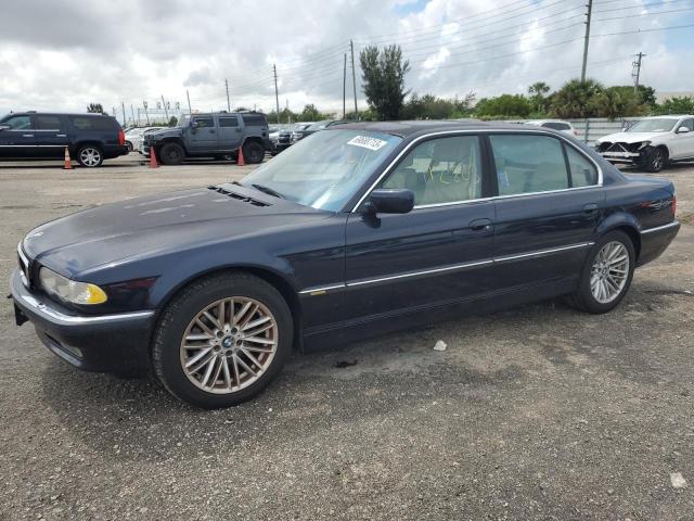 2001 Bmw 740 Il მანქანა იყიდება აუქციონზე, vin: WBAGH83471DP25350, აუქციონის ნომერი: 69688713