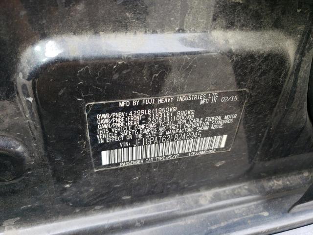 67276473 :رقم المزاد ، JF1GPAT62F8248945 vin ، 2015 Subaru Impreza Sport مزاد بيع