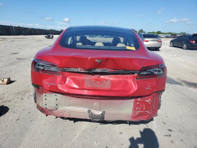 68666703 :رقم المزاد ، 5YJSA1H1XEFP30368 vin ، 2014 Tesla Model S مزاد بيع