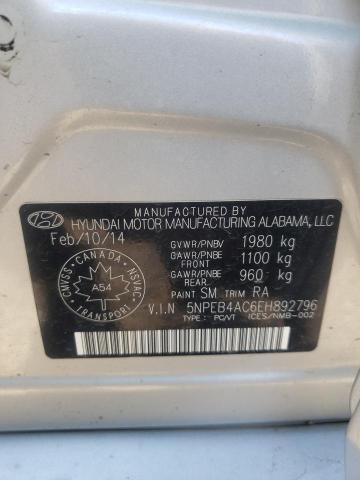 Aukcja sprzedaży 2014 Hyundai Sonata Gls, vin: 5NPEB4AC6EH892796, numer aukcji: 69143203
