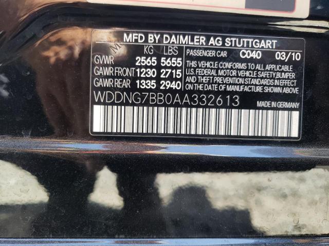 Продаж на аукціоні авто 2010 Mercedes-benz S 550, vin: WDDNG7BB0AA332613, номер лоту: 66761663