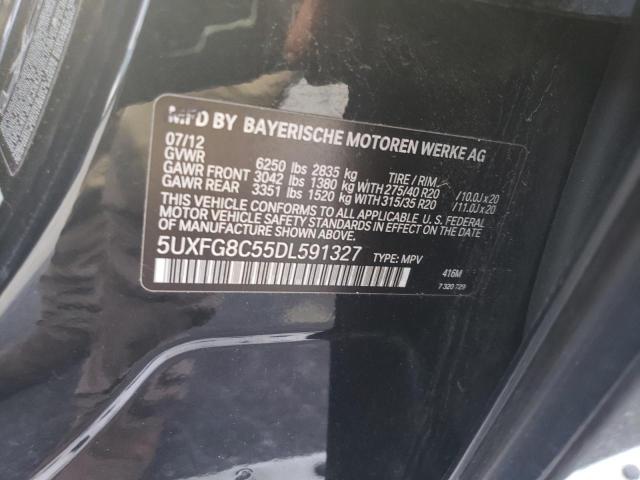 Aukcja sprzedaży 2013 Bmw X6 Xdrive50i, vin: 5UXFG8C55DL591327, numer aukcji: 65337153