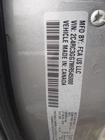 67486353 :رقم المزاد ، 2C4RC3GG7MR545000 vin ، 2021 Chrysler Pacifica Limited مزاد بيع