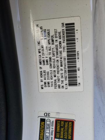 Продаж на аукціоні авто 2015 Honda Accord Exl, vin: 1HGCT2B83FA001991, номер лоту: 69351983