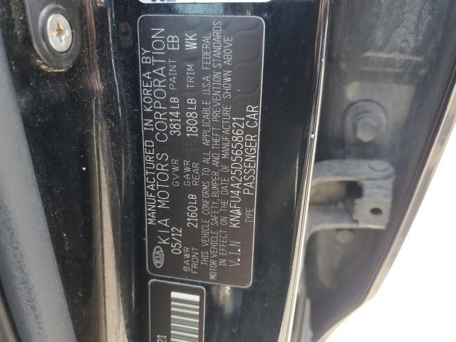 70019543 :رقم المزاد ، KNAFU4A25D5658621 vin ، 2013 Kia Forte Ex مزاد بيع