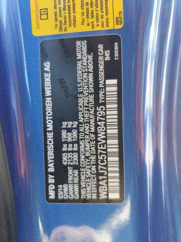 Aukcja sprzedaży 2014 Bmw M235i, vin: WBA1J7C57EVW84795, numer aukcji: 68751633