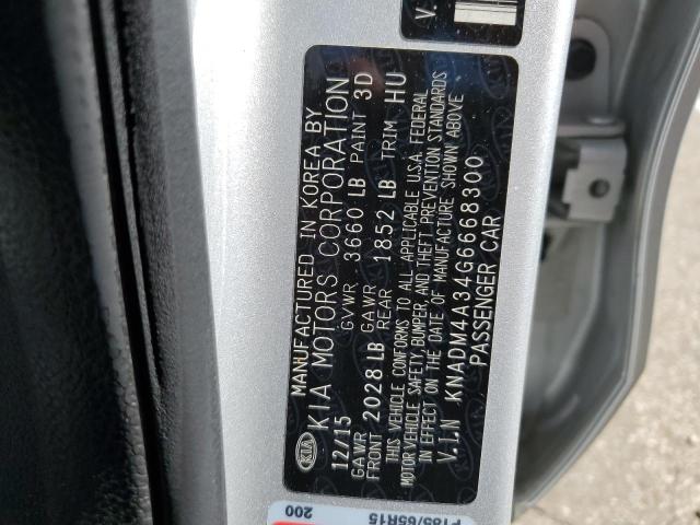 Продаж на аукціоні авто 2016 Kia Rio Lx, vin: KNADM4A34G6668300, номер лоту: 68014253