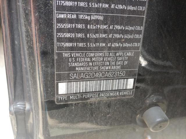 Aukcja sprzedaży 2012 Land Rover Lr4 Hse, vin: SALAG2D49CA623150, numer aukcji: 67100643