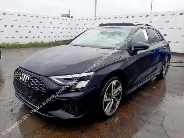 WAUZZZGY1NA073518, 2022 Audi A3 S Line on Copart UK