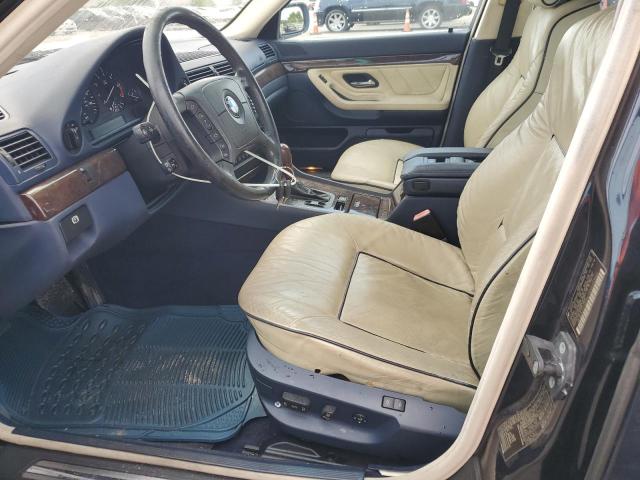2001 Bmw 740 Il მანქანა იყიდება აუქციონზე, vin: WBAGH83471DP25350, აუქციონის ნომერი: 69688713